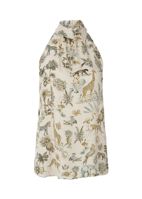 Riani HALTERNECK TOP MIT SAFARINO PRINT Günstiger Verkauf