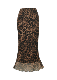 Riani MIDIROCK MIT OCELOT PRINT Räumungsverkauf