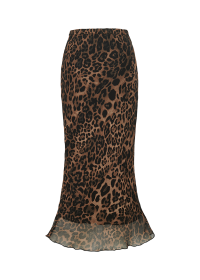 Riani MIDIROCK MIT OCELOT PRINT Räumungsverkauf