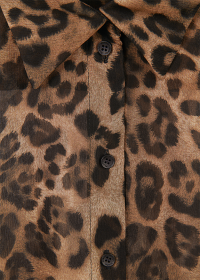 Riani VISKOSEBLUSE MIT OCELOT PRINT Sonderangebot der Fabrik