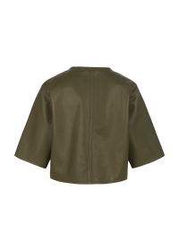 Riani KURZE LEDERJACKE MIT NETZOPTIK Heißer Verkauf