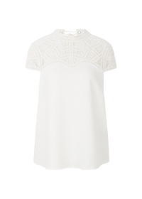 Riani MACRAMÉ-BLUSE AUS LEINEN Discount Store für neue Produkte