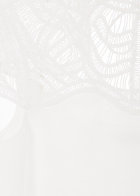 Riani MACRAMÉ-BLUSE AUS LEINEN Discount Store für neue Produkte