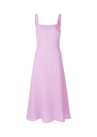 Riani MIDIKLEID AUS GARMENT DYED LEINEN Super Rabatt