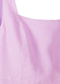 Riani MIDIKLEID AUS GARMENT DYED LEINEN Super Rabatt