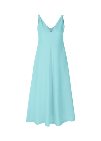 Riani MIDIKLEID AUS LEINEN Clearance-Verkauf