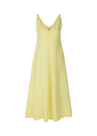 Riani MIDIKLEID AUS LEINEN Kostenloser Versand international