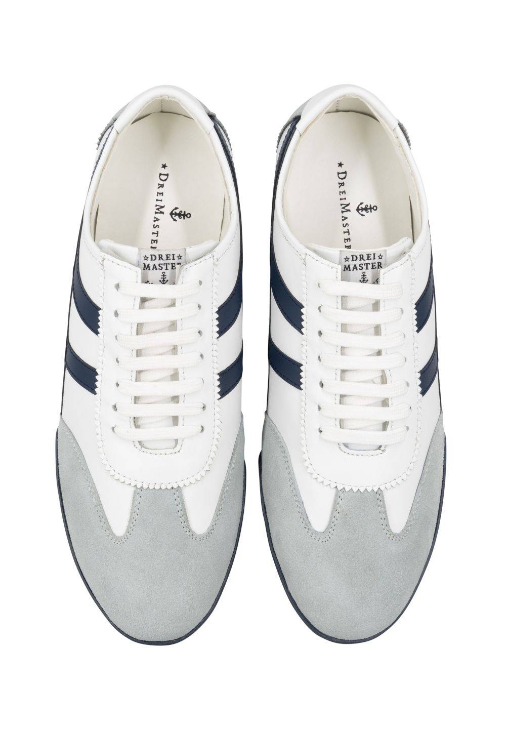 Schmuddelwedda DreiMaster Maritim Sneakers aus Leder Auslauf
