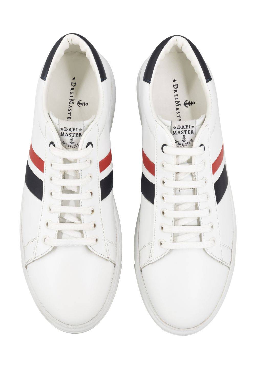 Schmuddelwedda DreiMaster Maritim Sneakers aus Leder Super Sparpreis