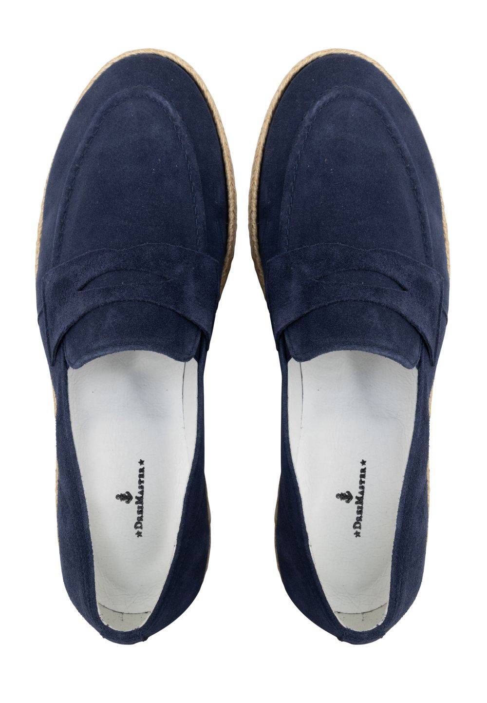 Schmuddelwedda DreiMaster Maritim Penny Loafer aus Veloursleder Blitzverkäufe