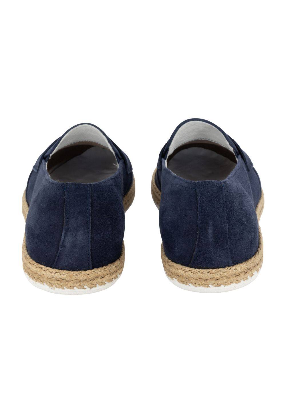 Schmuddelwedda DreiMaster Maritim Penny Loafer aus Veloursleder Blitzverkäufe