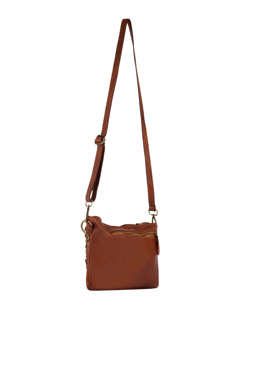 Schmuddelwedda DreiMaster Vintage Ledertasche mit Nieten Hotsell