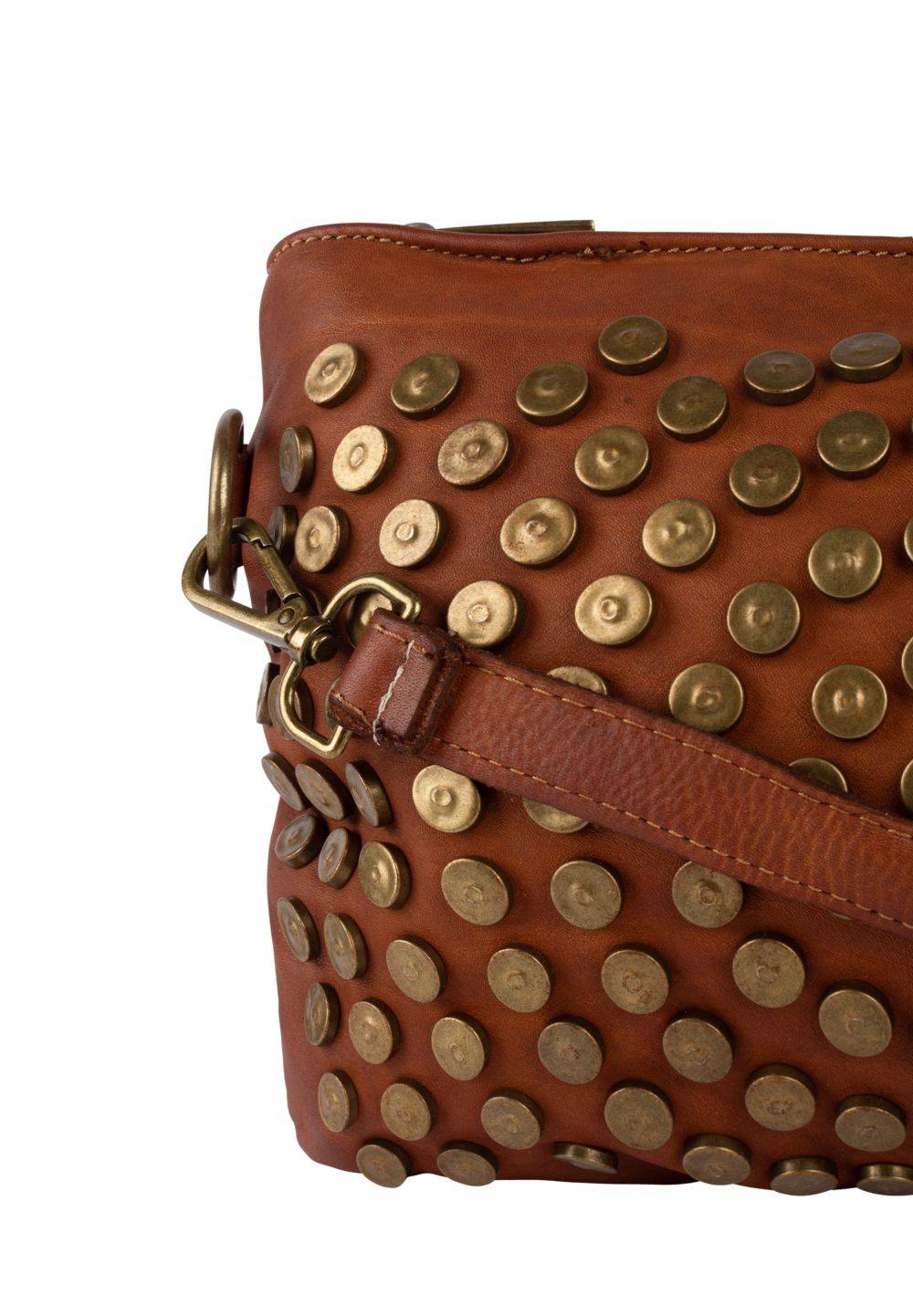 Schmuddelwedda DreiMaster Vintage Ledertasche mit Nieten Hotsell