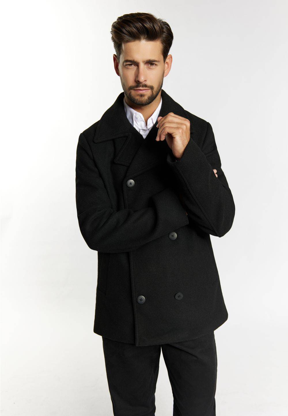 Schmuddelwedda DreiMaster Klassik Cabanjacke aus Wollgemisch