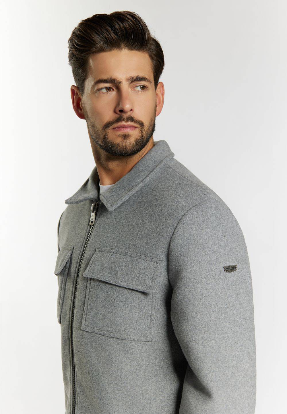 Schmuddelwedda DreiMaster Vintage Übergangsjacke aus Wollgemisch Auslauf