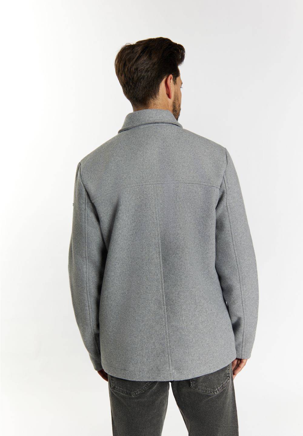 Schmuddelwedda DreiMaster Vintage Übergangsjacke aus Wollgemisch Verkauf