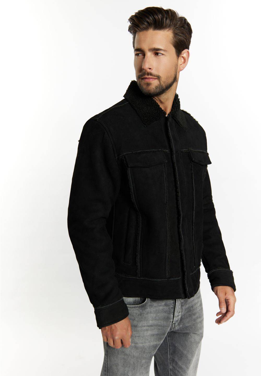 Schmuddelwedda DreiMaster Vintage Wildlederjacke