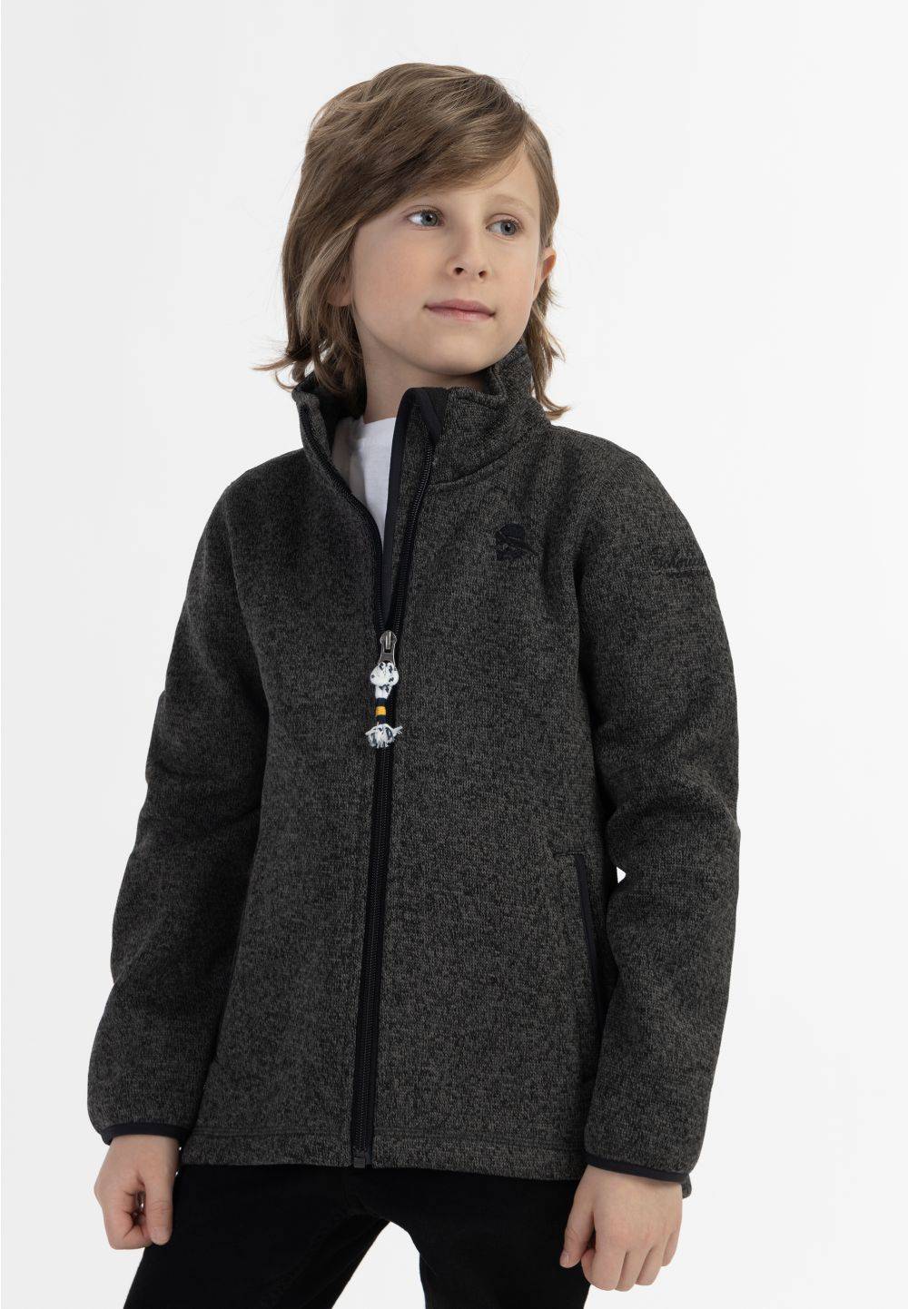 Schmuddelwedda Schmuddelwedda Strickfleecejacke für Kinder