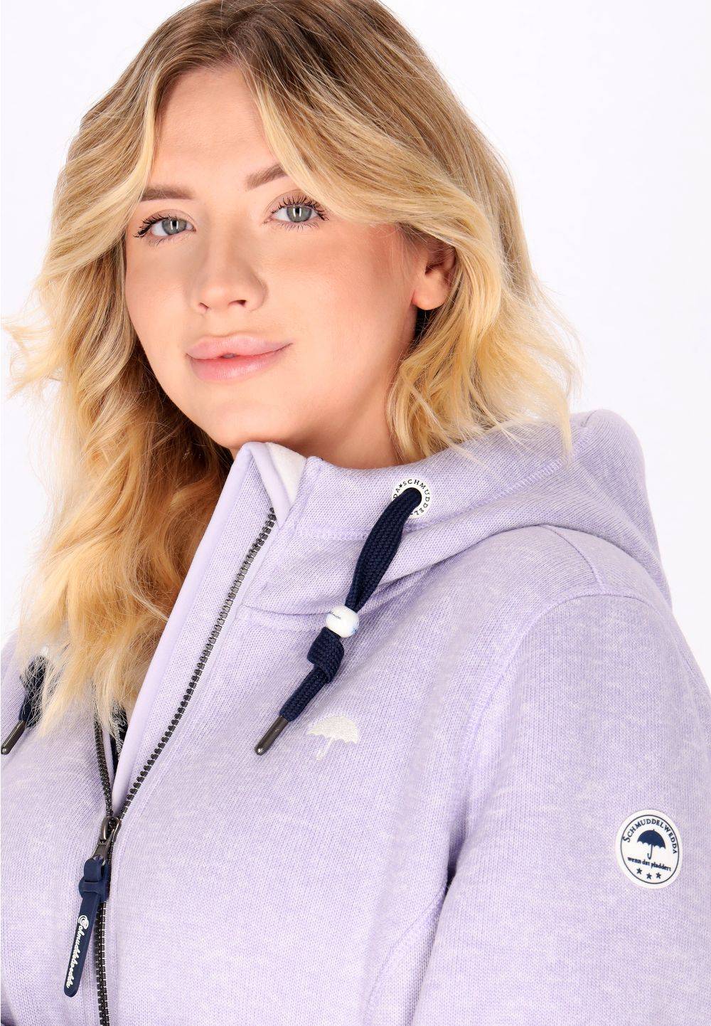 Schmuddelwedda Schmuddelwedda Plus Size Strickfleecejacke Auslauf