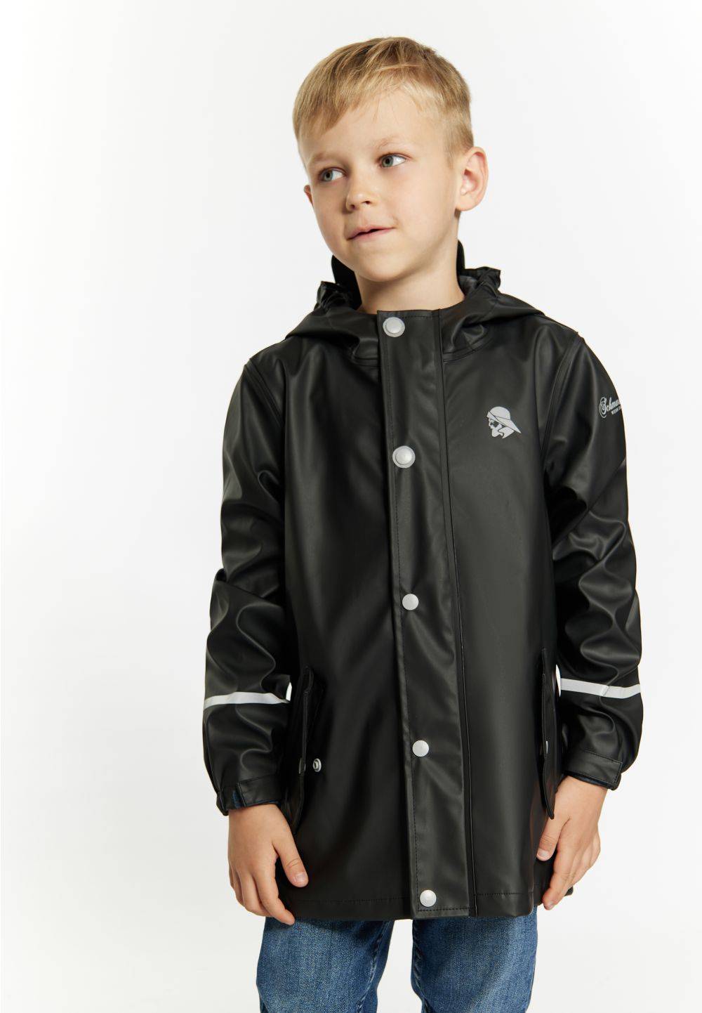 Schmuddelwedda Schmuddelwedda Regenjacke aus recyceltem Material