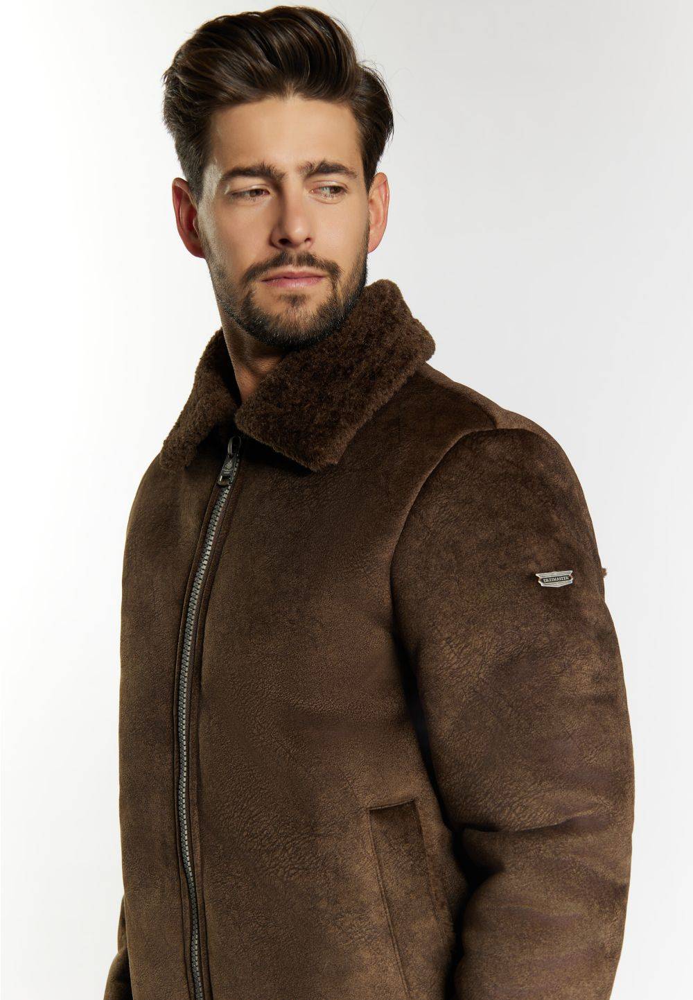 Schmuddelwedda DreiMaster Vintage Übergangsjacke aus Fellimitat Schlussverkauf