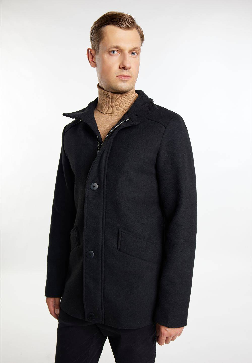 Schmuddelwedda DreiMaster Klassik Übergangsjacke aus Wollgemisch Fabrikverkauf