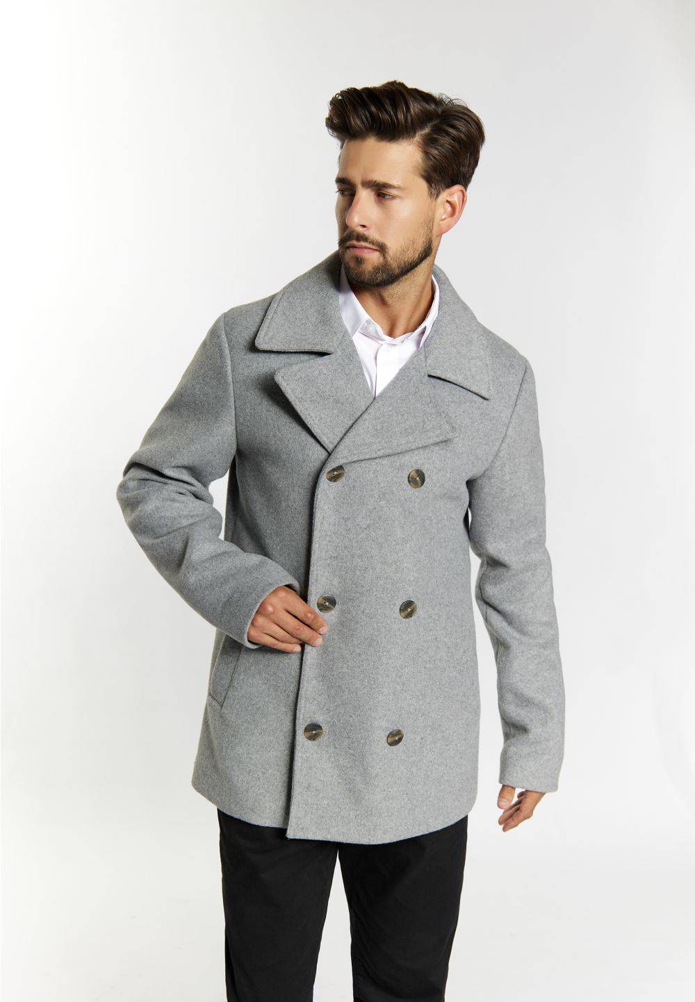 Schmuddelwedda DreiMaster Klassik Cabanjacke aus Wollgemisch