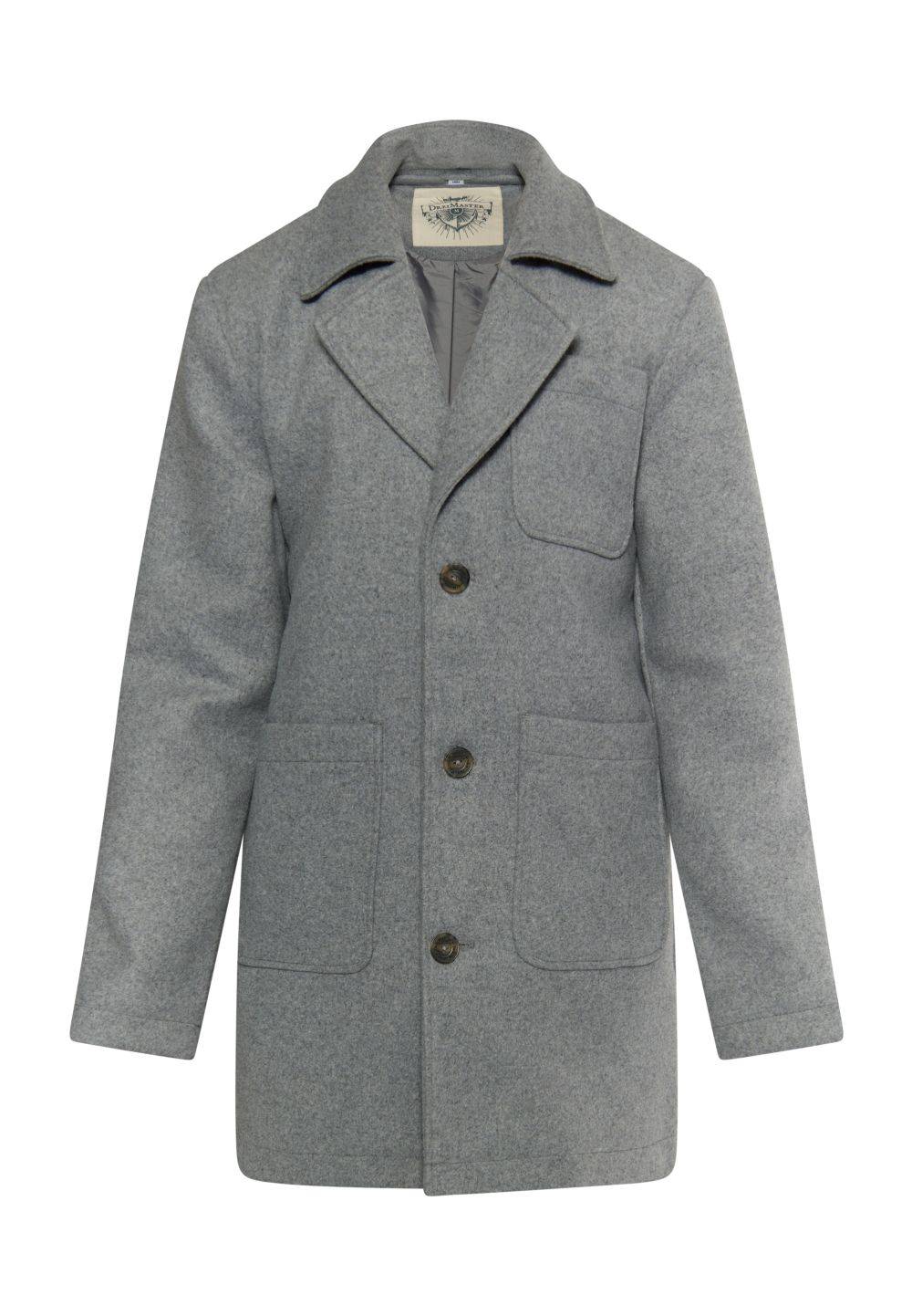 Schmuddelwedda DreiMaster Vintage Kurzmantel aus Wollgemisch Outlet