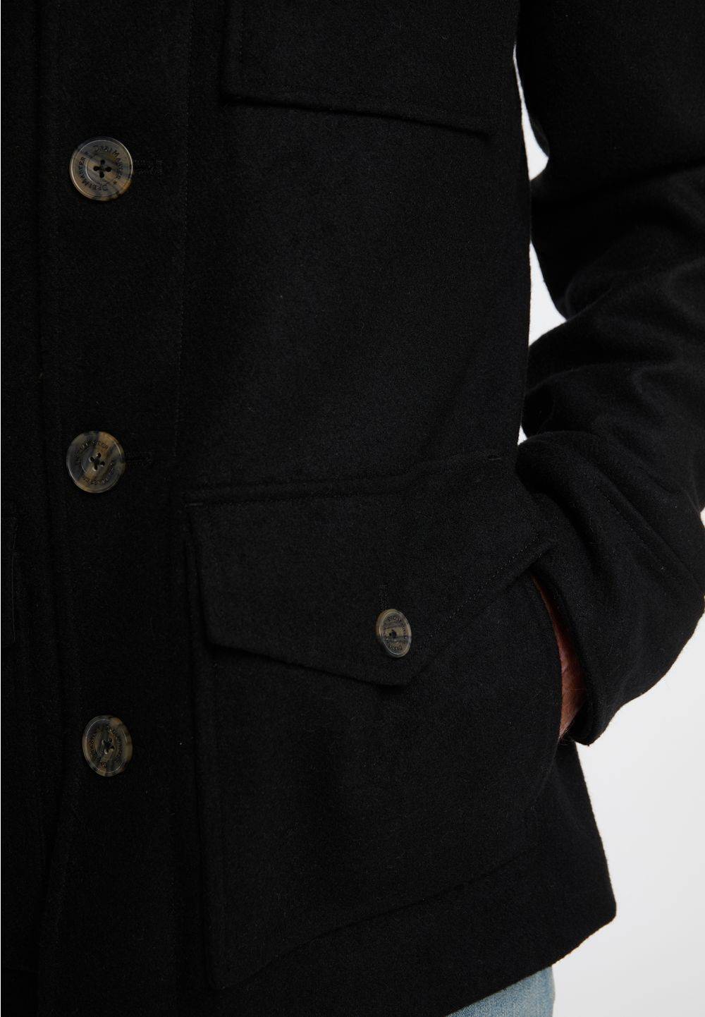 Schmuddelwedda DreiMaster Vintage Übergangsjacke aus Wollgemisch Fabrikverkauf
