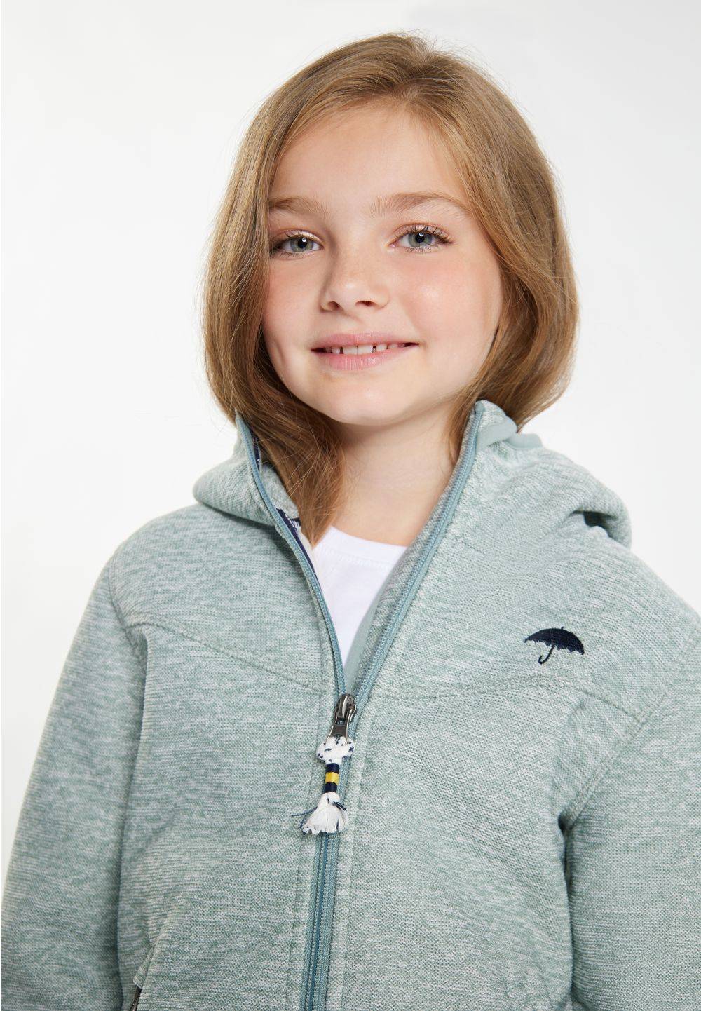 Schmuddelwedda Schmuddelwedda Strickfleeceblouson mit Teddyfutter Auslauf