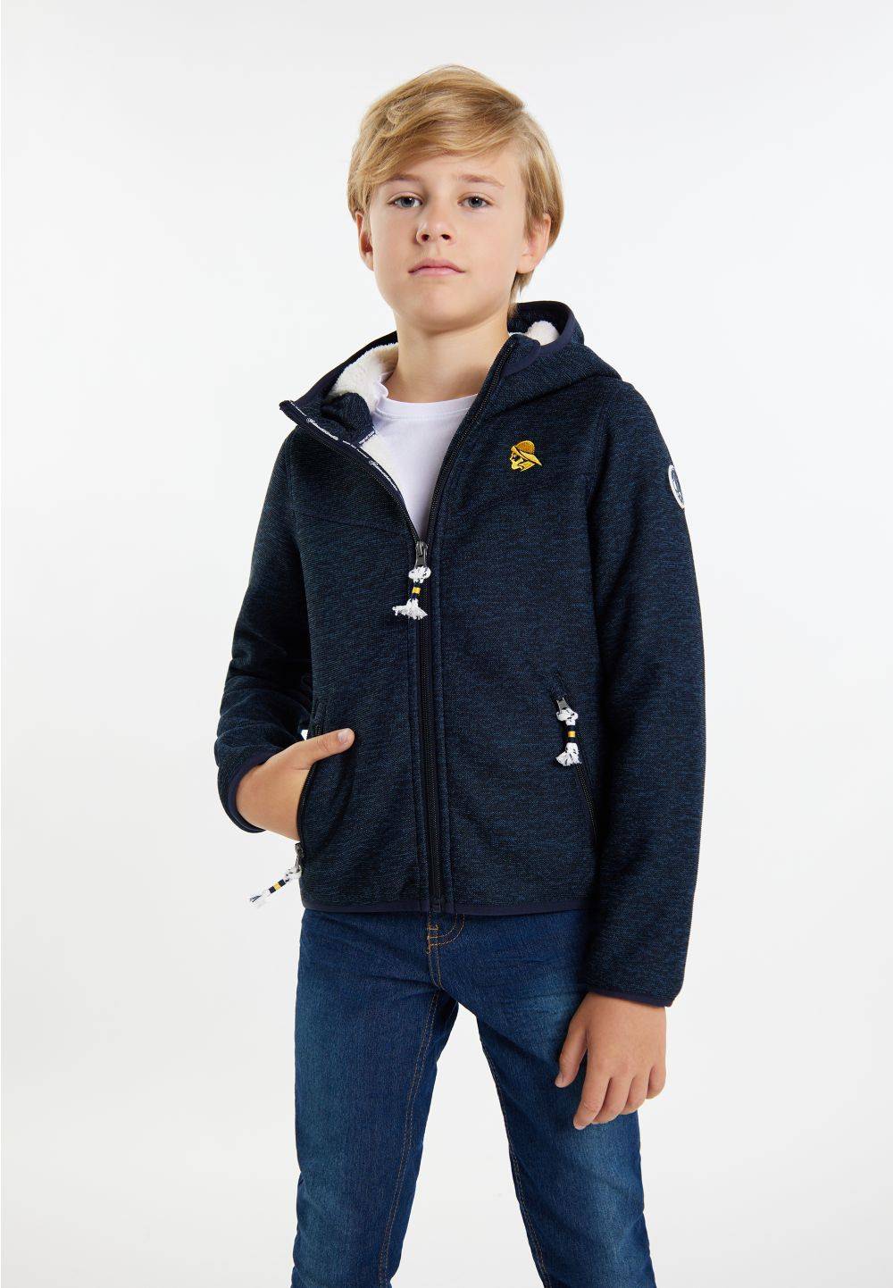 Schmuddelwedda Schmuddelwedda Strickfleeceblouson