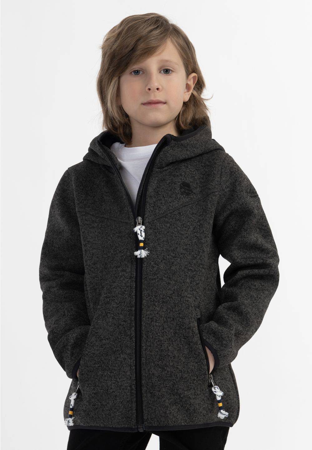 Schmuddelwedda Schmuddelwedda Strickfleecejacke für Kinder
