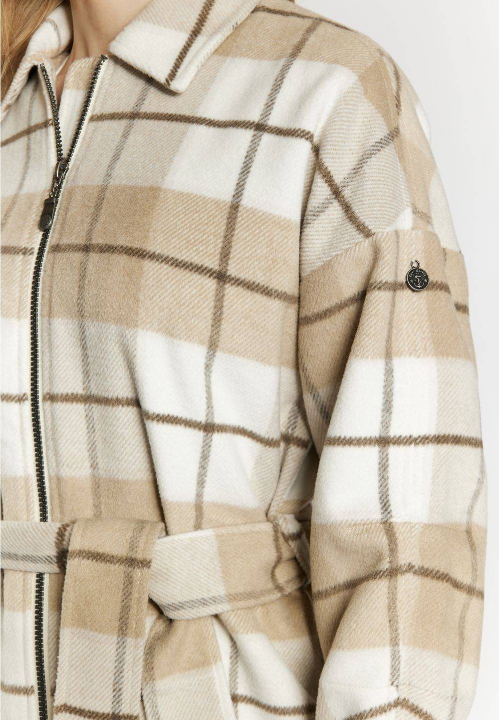 Schmuddelwedda DreiMaster Vintage Übergangsjacke mit Karomuster Schlussverkauf