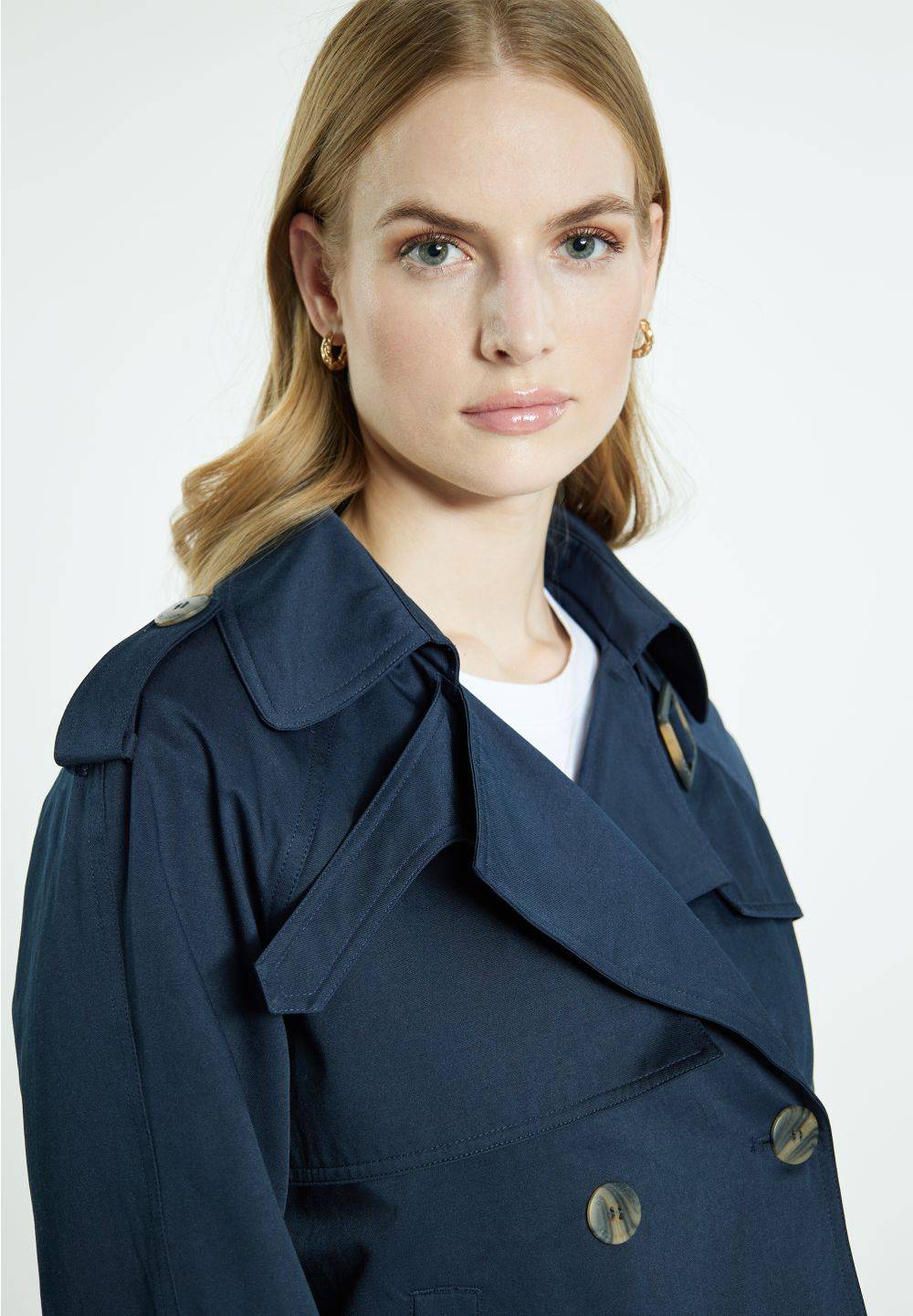 Schmuddelwedda DreiMaster Vintage Kurze Trenchjacke Letzte 2 Tage