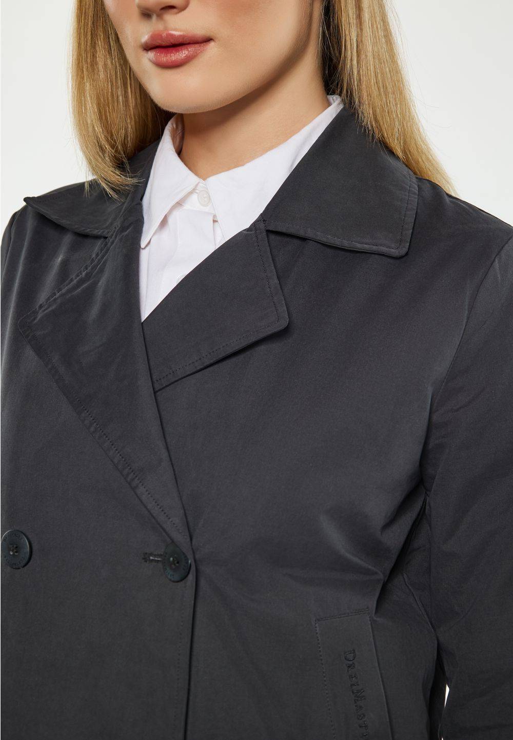 Schmuddelwedda DreiMaster Klassik Kurze Trenchjacke Bis zu 50% Rabatt