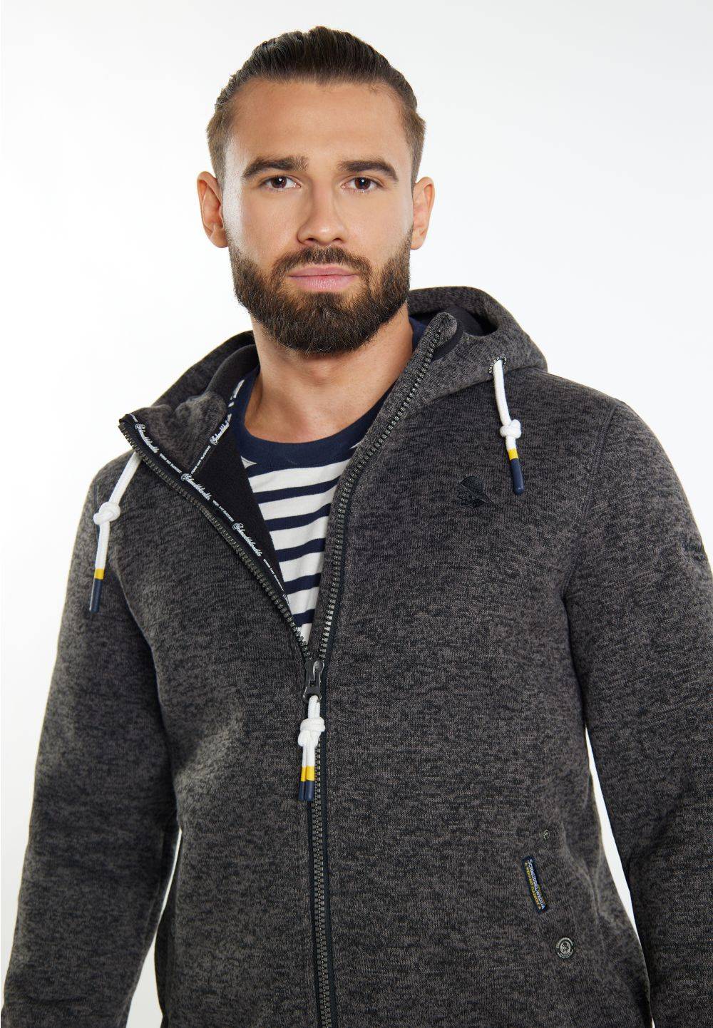 Schmuddelwedda Schmuddelwedda Strickfleeceblouson Black Friday Preise