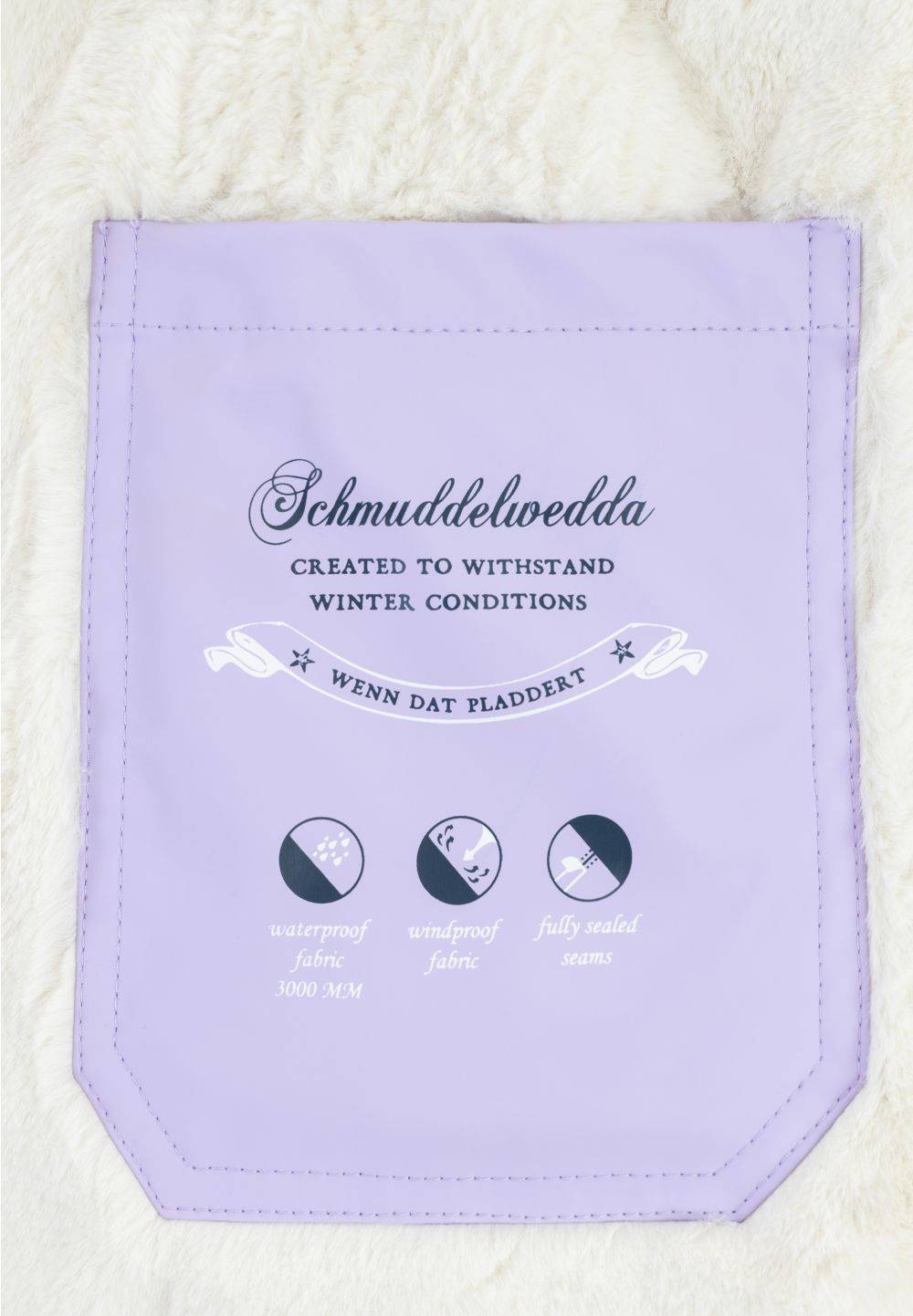 Schmuddelwedda Schmuddelwedda Regenjacke mit Webpelzfutter Black Friday Preise