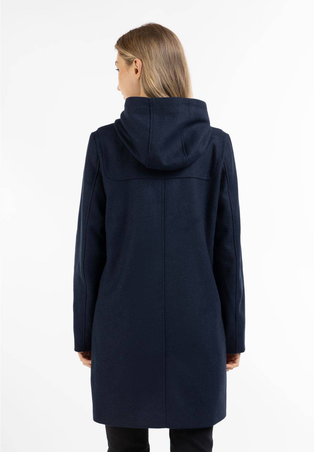 Schmuddelwedda DreiMaster Klassik Dufflecoat aus Wollgemisch Verkauf