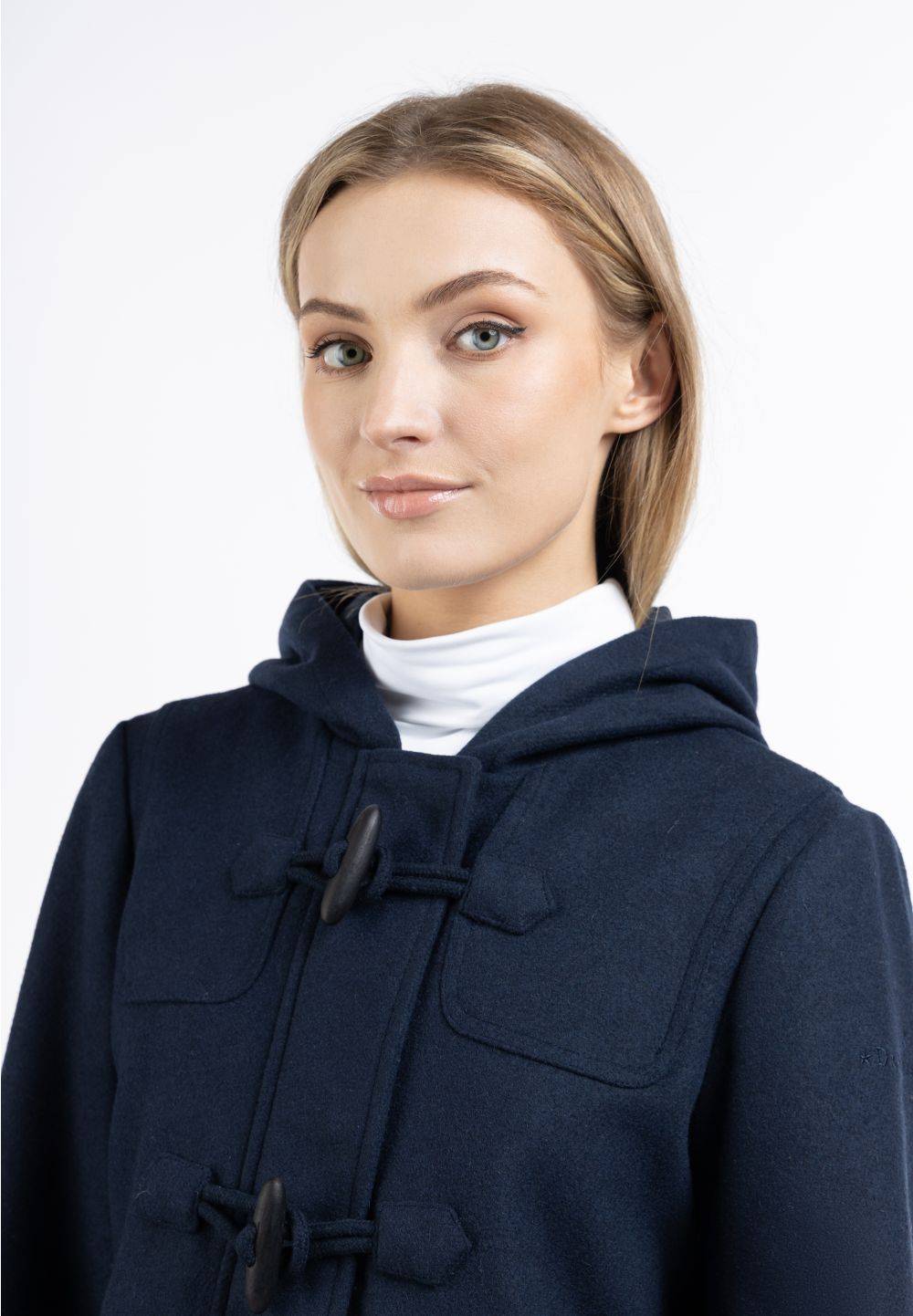 Schmuddelwedda DreiMaster Klassik Dufflecoat aus Wollgemisch Verkauf