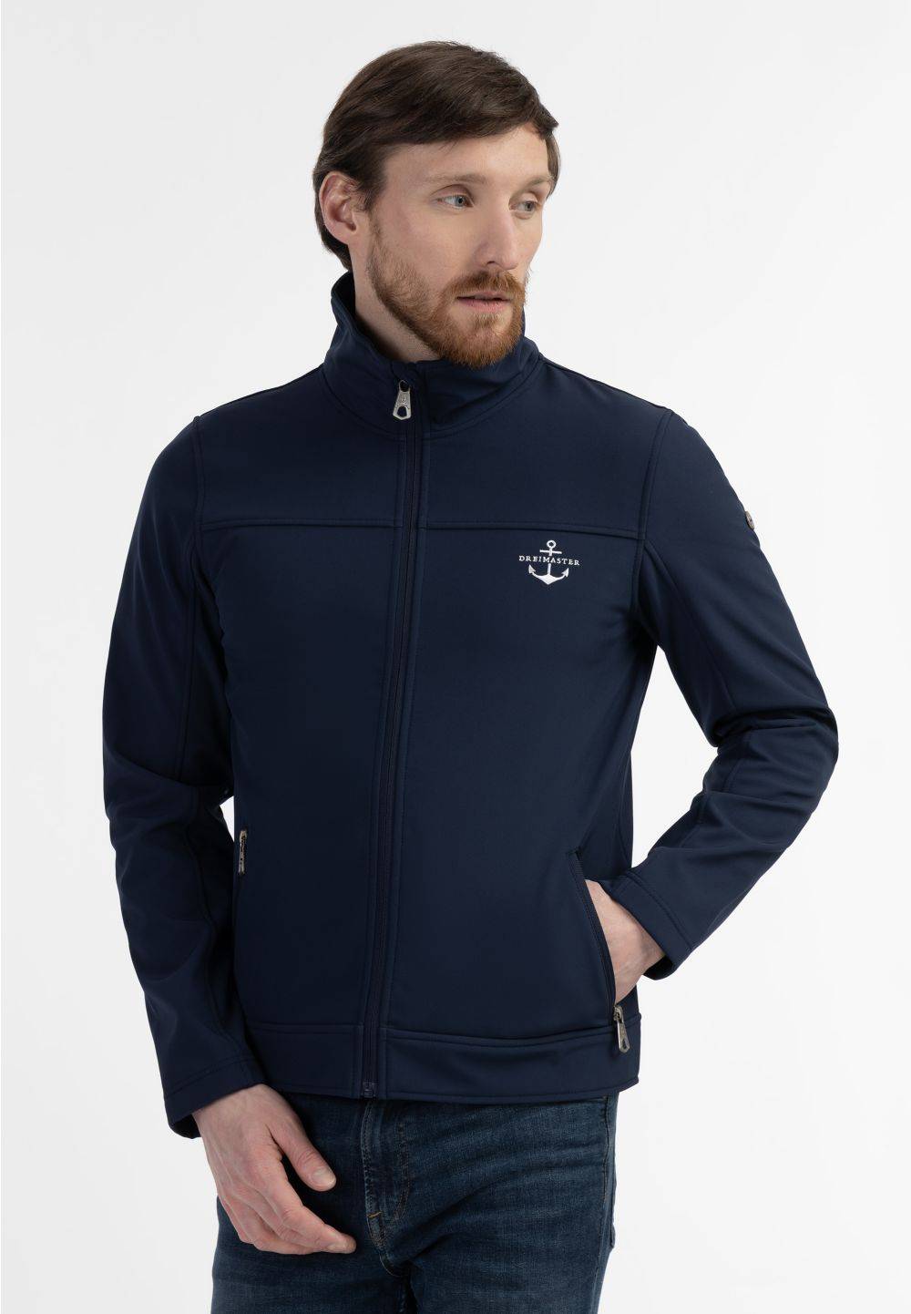 Schmuddelwedda DreiMaster Maritim Softshelljacke - recyceltes Material Heißer Verkauf
