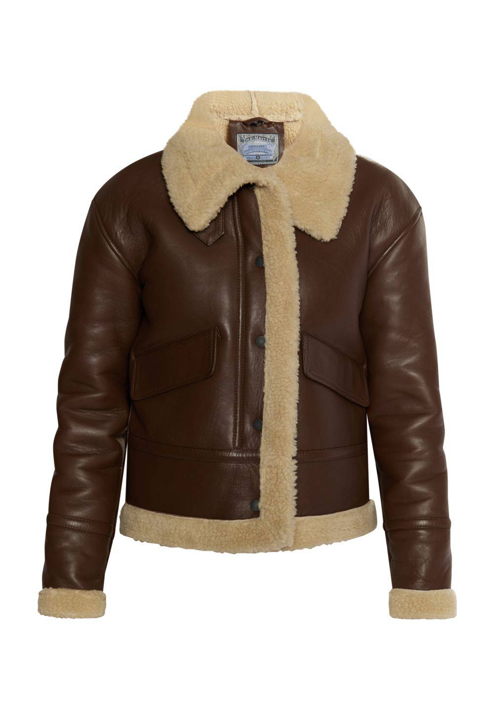 Schmuddelwedda DreiMaster Vintage Lederjacke aus Shearling Letzte 2 Tage