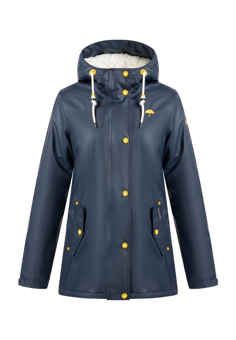 Schmuddelwedda Schmuddelwedda Regenjacke mit Teddyfutter im Angebot