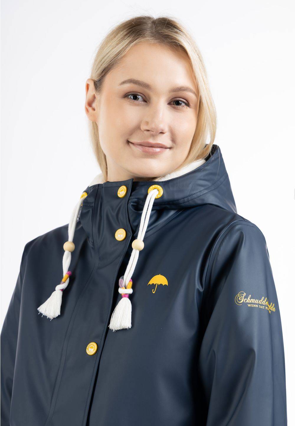 Schmuddelwedda Schmuddelwedda Regenjacke mit Webpelzfutter Schlussverkauf
