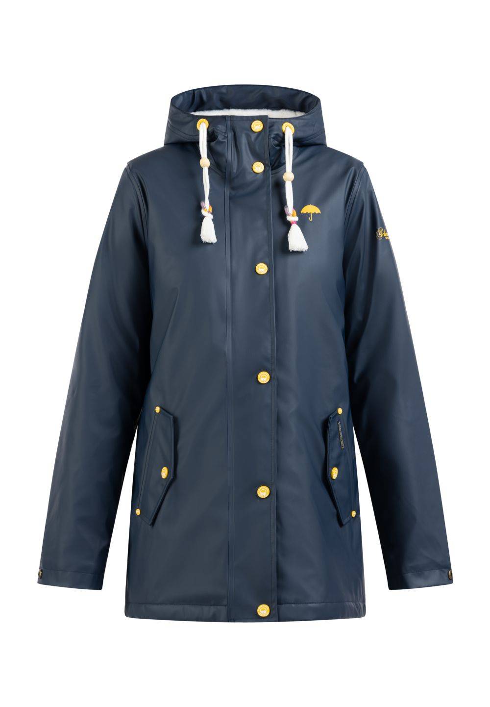 Schmuddelwedda Schmuddelwedda Regenjacke mit Webpelzfutter Schlussverkauf