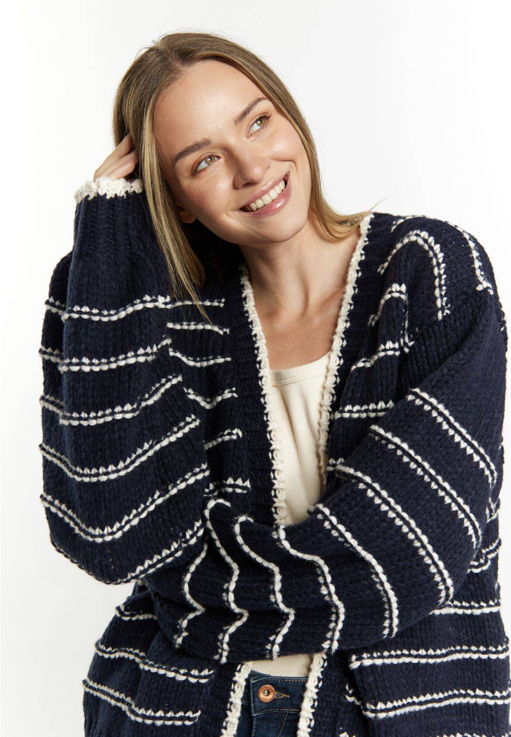 Schmuddelwedda DreiMaster Maritim Strickjacke Vierteljährliche Förderung