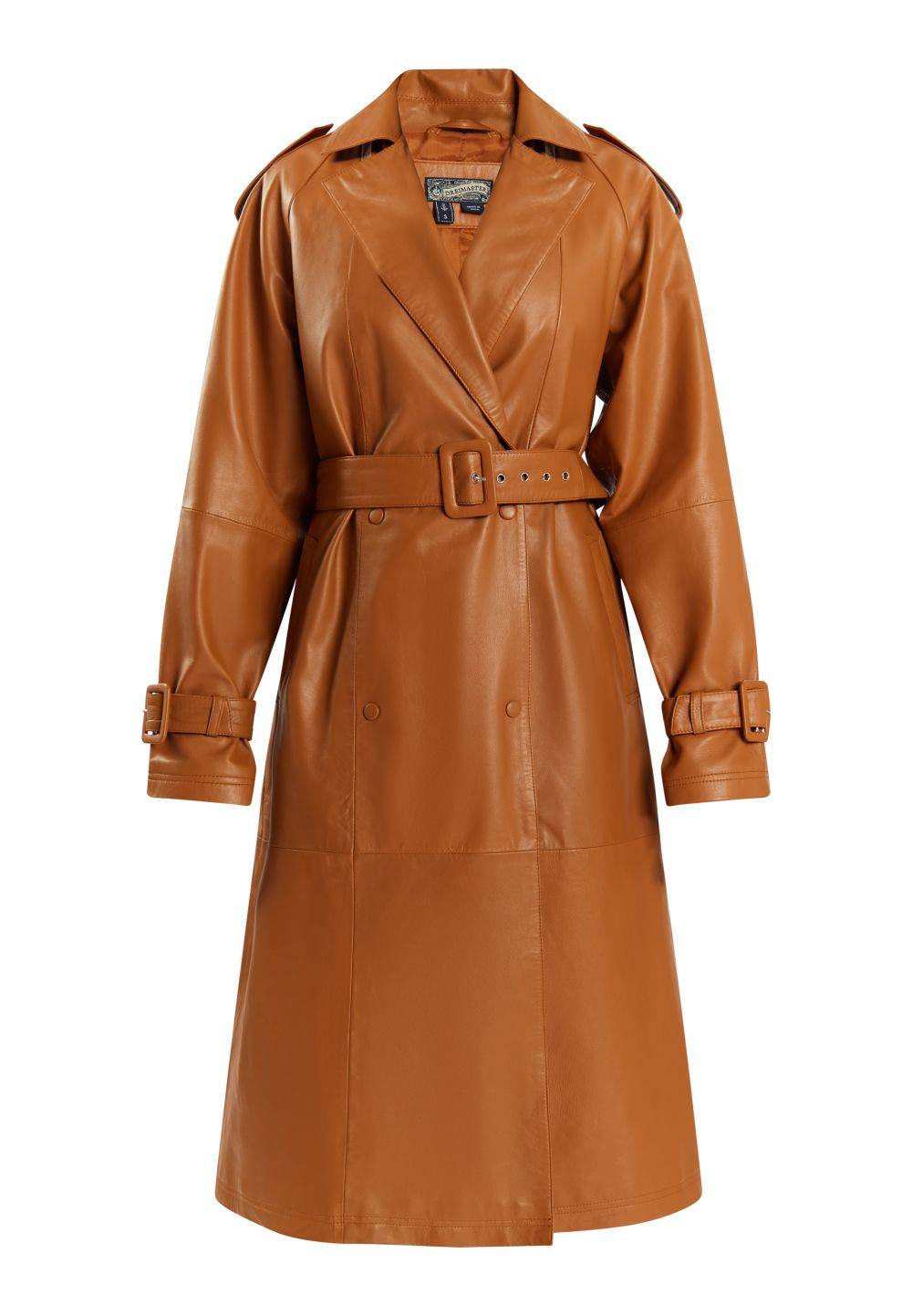 Schmuddelwedda DreiMaster Vintage Trenchcoat aus Leder Saisonale Angebote