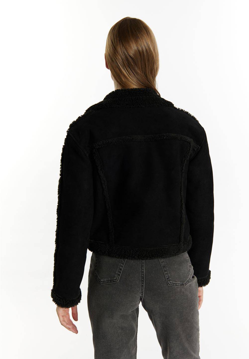 Schmuddelwedda DreiMaster Vintage Bikerjacke aus Leder Räumungsverkauf