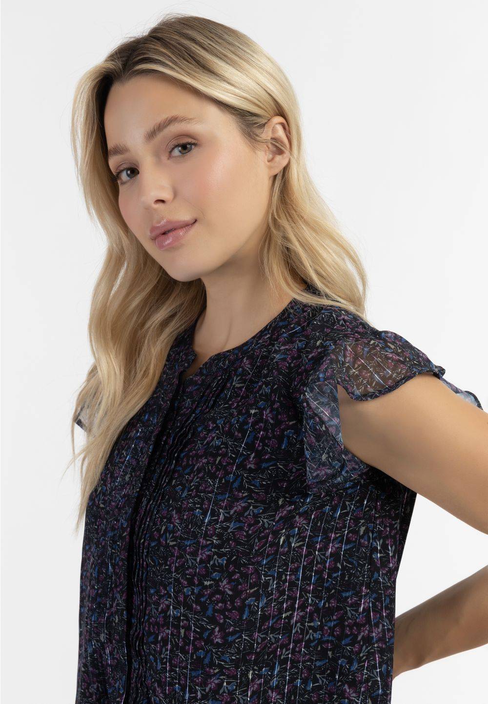 Schmuddelwedda DreiMaster Vintage Blusenshirt mit Rüschenärmeln Discount Store für neue Produkte