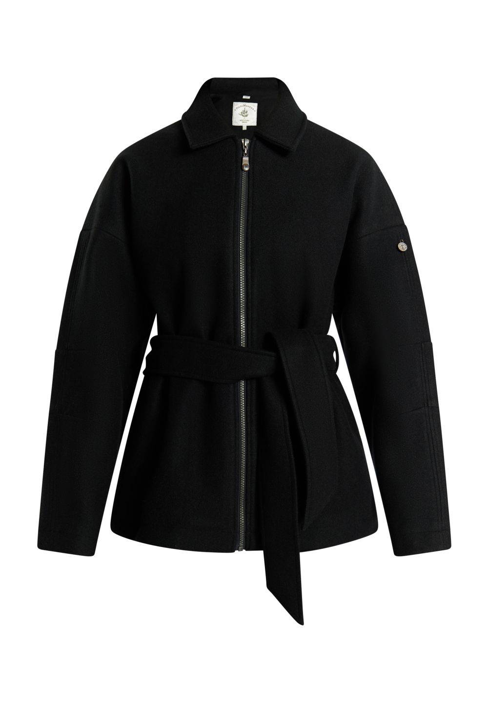 Schmuddelwedda DreiMaster Vintage Übergangsjacke in Wolloptik Online