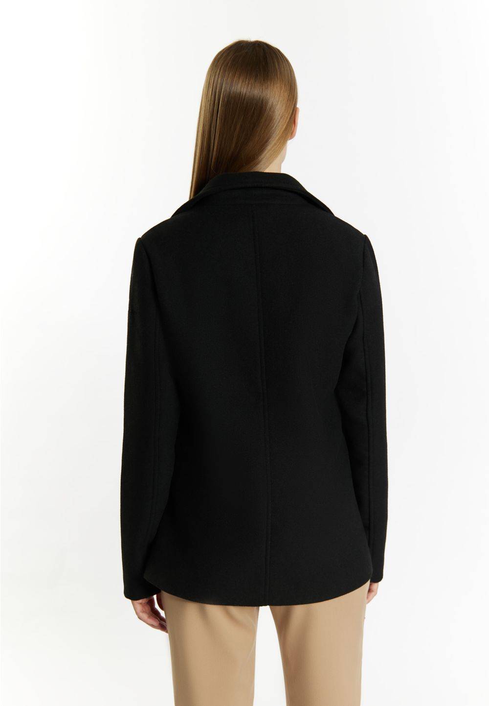 Schmuddelwedda DreiMaster Klassik Cabanjacke aus Wollgemisch Outlet